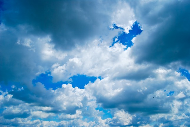 High Resolution Pictures: Cloud Cumulus is a free photo