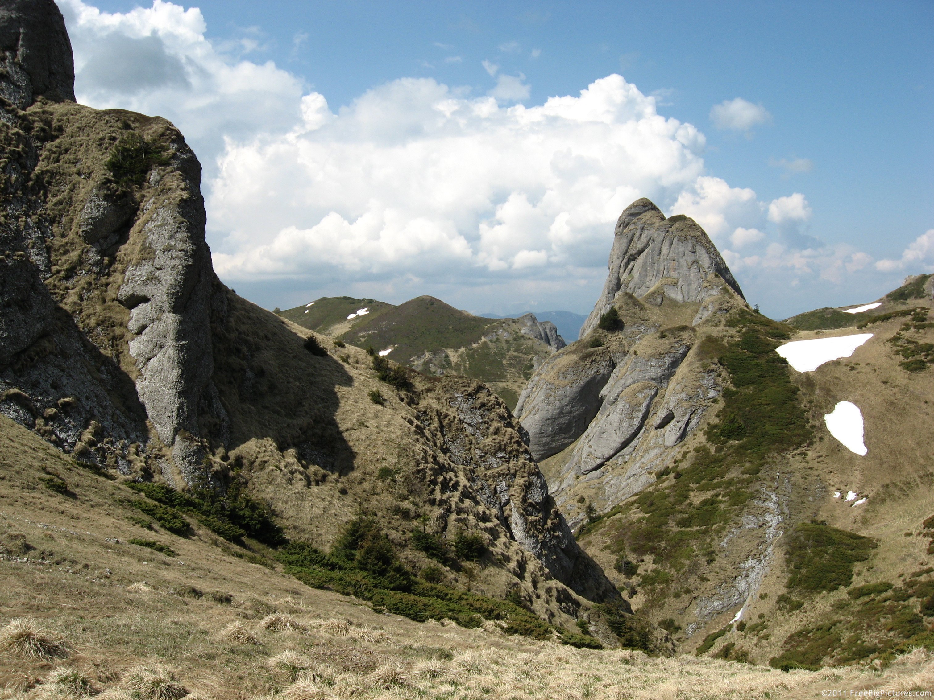 Strange rocks in the legendary Massif Ciucas - Romania